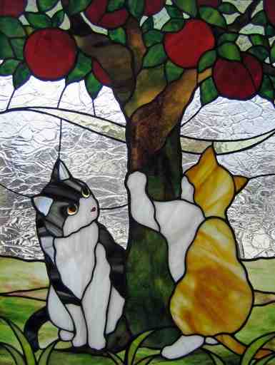 ガラスの森の猫たち