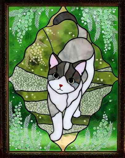 ガラスの森の猫たち