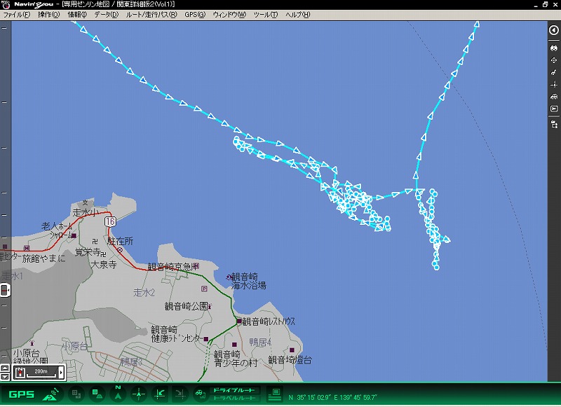 GPS軌跡