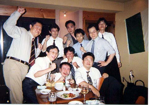 竹原と一緒に記念撮影(^^;